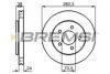 BREMSI DBB059V Brake Disc